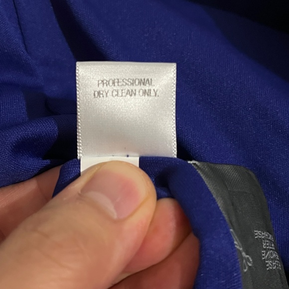 Calvin Klein Structured Fit and Flare Dress - Picture 9 of 11